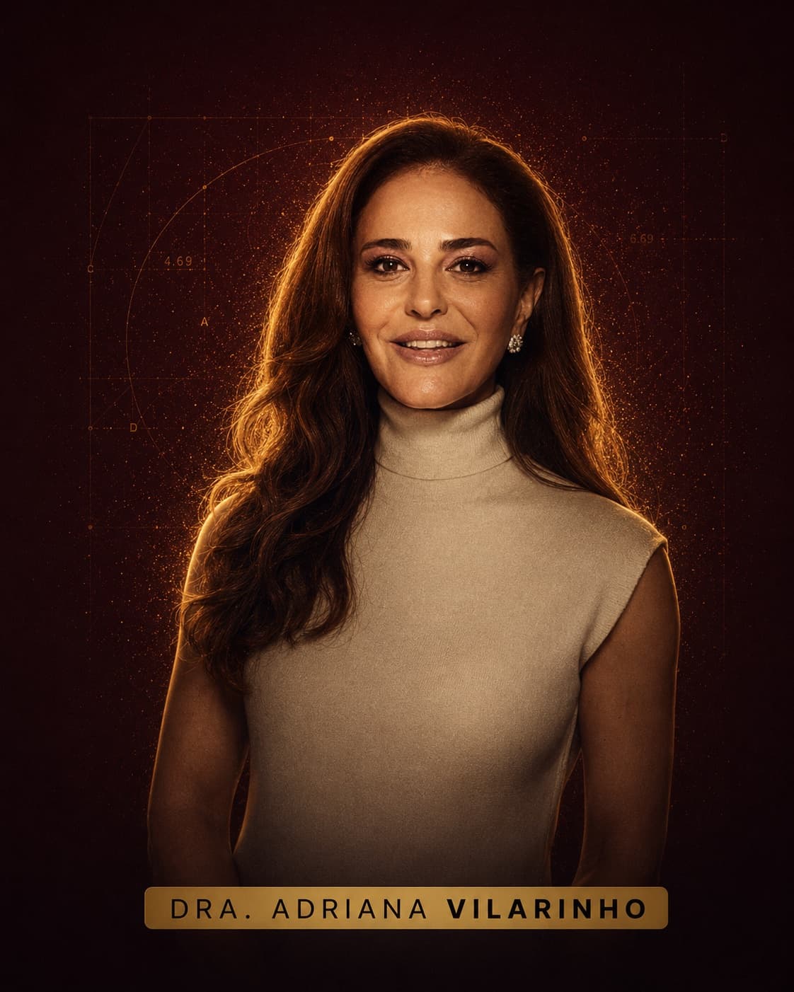 Retrato de Dra. Adriana Vilarinho, Palestrante convidada no MetaBody